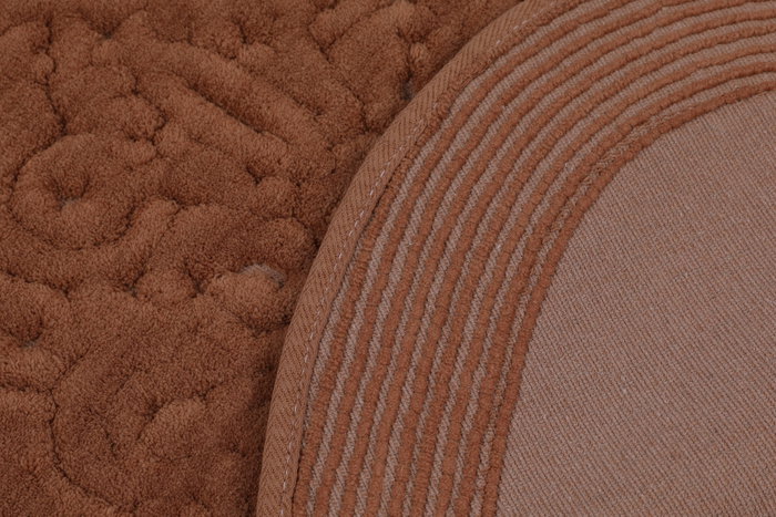 Mijölnir Piante Oval - Brown Juego de Alfombrillas de Baño Mijölnir Piante Oval - Brown Juego de Alfombrillas de Baño